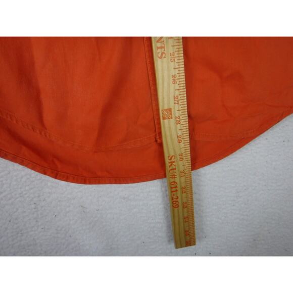 Warner Bros Studio Store Taz Shirt Mens Med. Button Up Orange Embroidered Looney - Picture 5 of 9